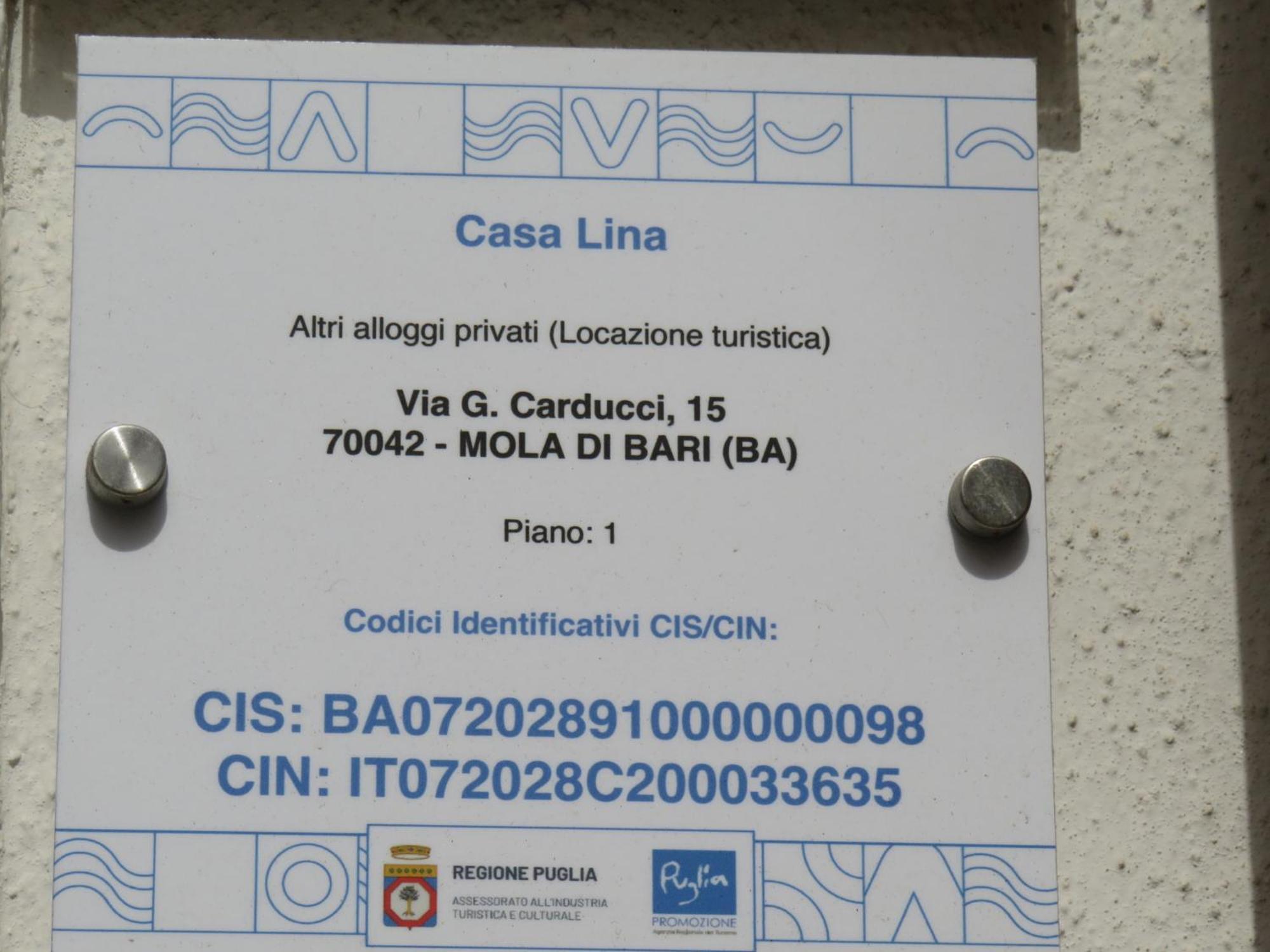 Ferienwohnung Casa Lina Mola di Bari Exterior foto